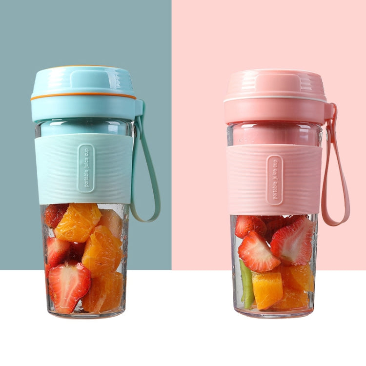 FS1300 Mini Juicer Home Portable Cooking Machine Student Juice Cup Juicer, Colour: Cherry Blossom Double Blade - free shipping - PMC TechLife - Order now!