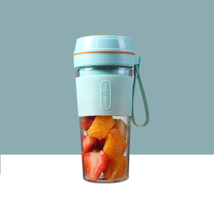 FS1300 Mini Juicer Home Portable Cooking Machine Student Juice Cup Juicer, Colour: Gem Blue Four Blade - Electric juicers by PMC TechLife | Online Shopping South Africa | PMC TechLife