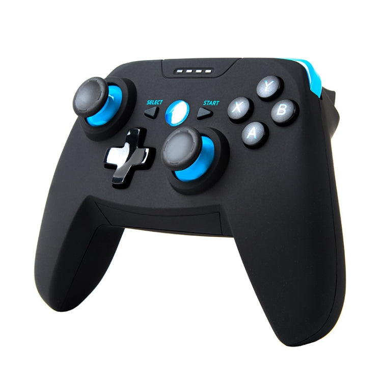 CX-X1  2.4GHz + Bluetooth 4.0 Wireless Game Controller Handle For Android / iOS / PC / PS3 Single Handle (Blue) - Gamepads by PMC TechLife | Online Shopping South Africa | PMC TechLife