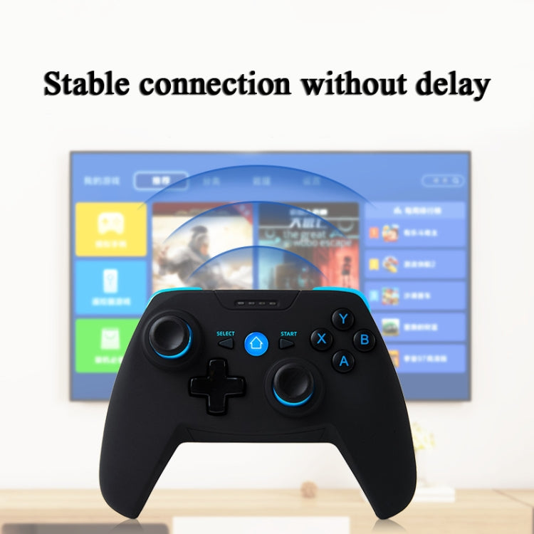 CX-X1  2.4GHz + Bluetooth 4.0 Wireless Game Controller Handle For Android / iOS / PC / PS3 Single Handle (Blue) - Gamepads by PMC TechLife | Online Shopping South Africa | PMC TechLife