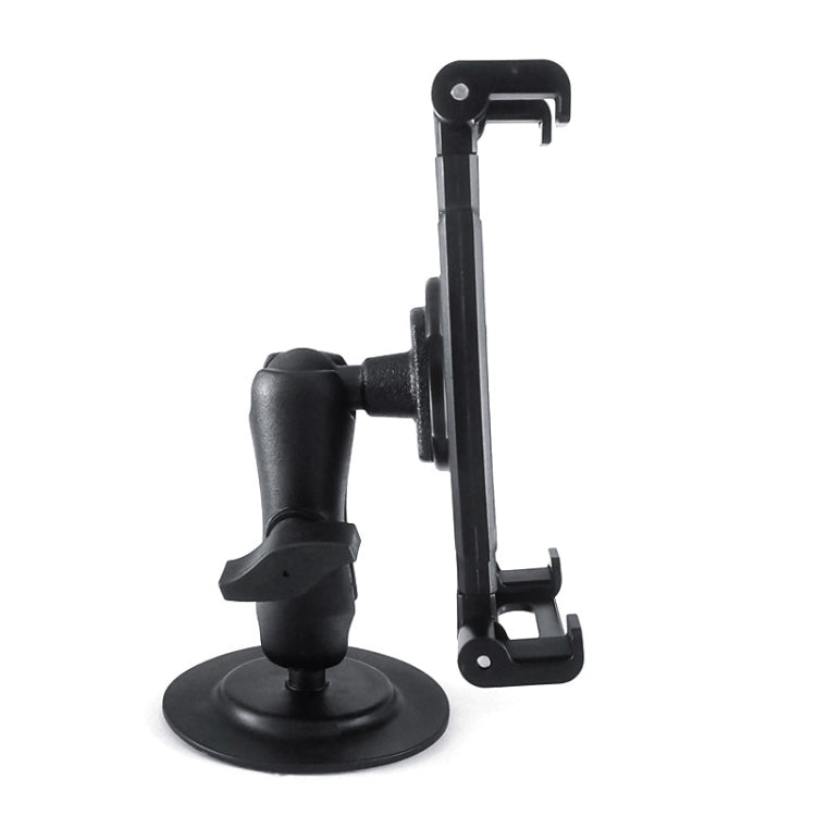 Curved Adhesive Car Instrument Table Bracket Car Mobile Phone Bracket Plastic Clamp Arm Style: Tablet Clip - Car Holders by PMC TechLife | Online Shopping South Africa | PMC TechLife