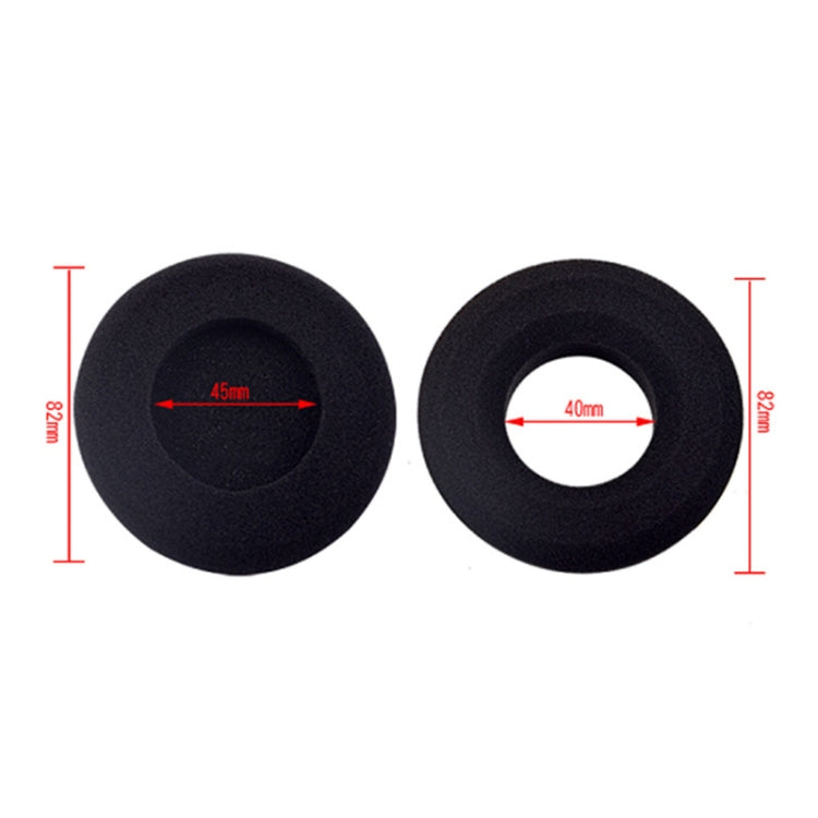 2PCS Headset Cotton Pad For Grado SR60/SR80/SR125/SR225/SR325/SR325i(Small Hard Heart) - Earmuff & Pad by PMC TechLife | Online Shopping South Africa | PMC TechLife