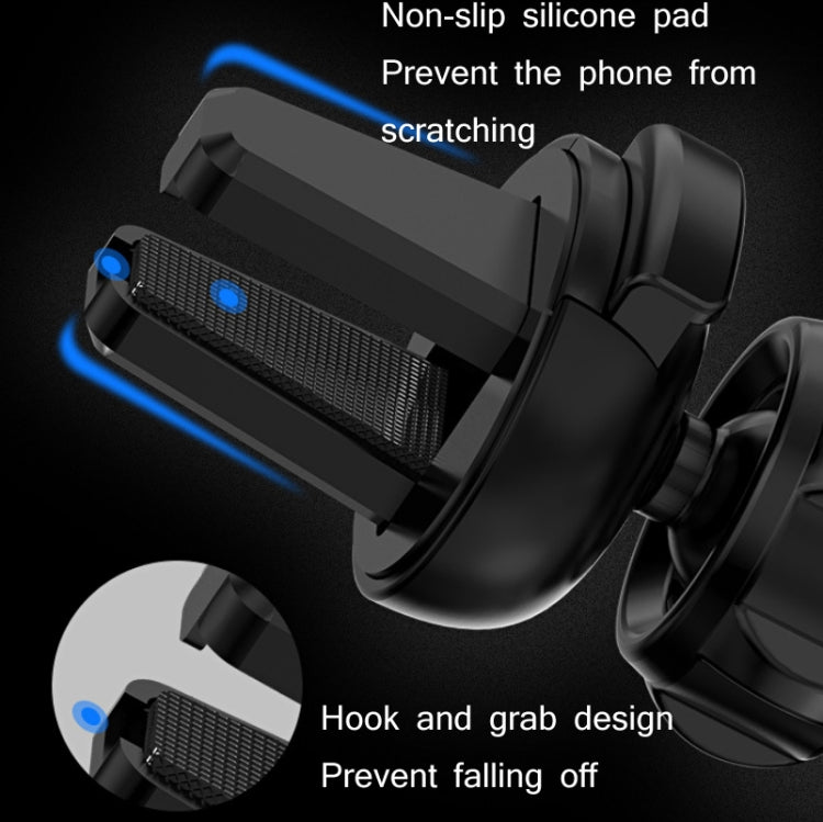 Multifunctional Mobile Phone Holder With Car Air Outlet Car Navigation Support Frame(Pleasant Red) - Car Holders by PMC TechLife | Online Shopping South Africa | PMC TechLife