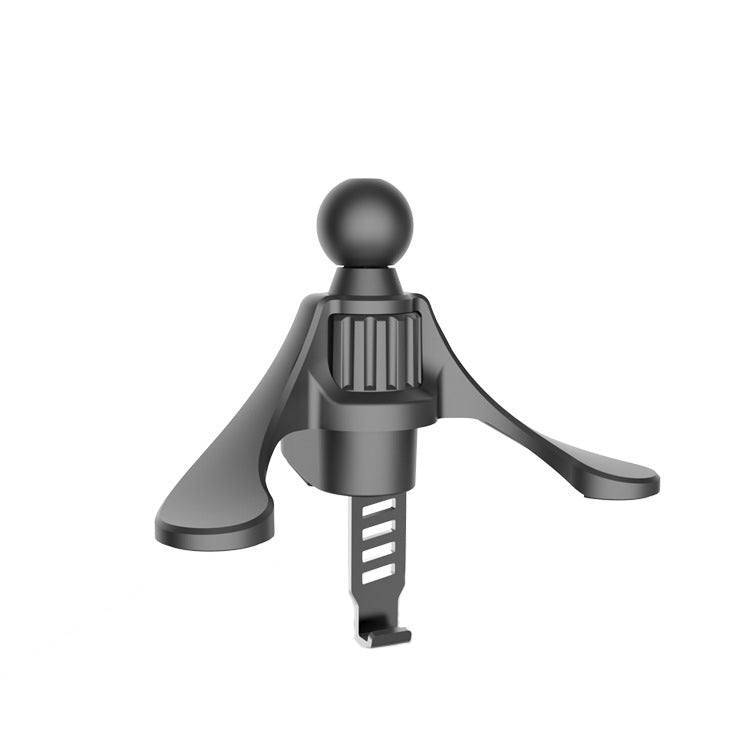 3 PCS A-004 Car Mobile Phone Bracket Air Outlet Hook Accessories(Black) - Car Holders by PMC TechLife | Online Shopping South Africa | PMC TechLife