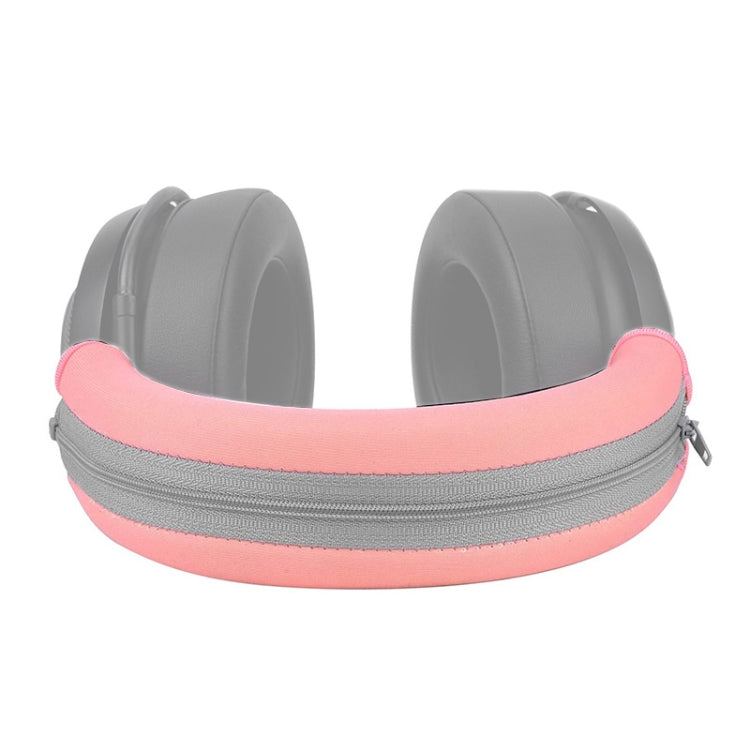 2 PCS Headset Sponge Case For Razer BlackShark V2/V2X/V2SE, Colour: Head Beam Protective Cover(Pink) - Earmuff & Pad by PMC TechLife | Online Shopping South Africa | PMC TechLife