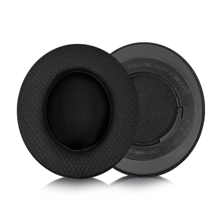 2 PCS Headset Sponge Case For Razer BlackShark V2/V2X/V2SE, Colour: Ellipse(Black Net Black Bottom) - Earmuff & Pad by PMC TechLife | Online Shopping South Africa | PMC TechLife