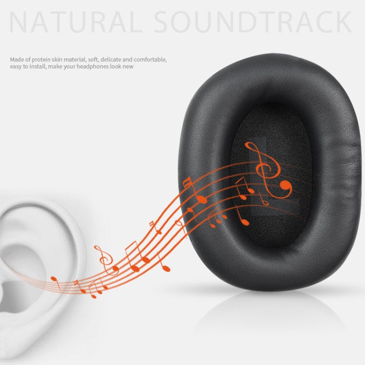 1 Pairs  Suitable for Logitech GPROX Headphone Sponge Protective Case(Black Protein Skin) - Earmuff & Pad by PMC TechLife | Online Shopping South Africa | PMC TechLife