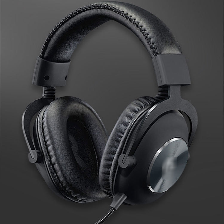 1 Pairs  Suitable for Logitech GPROX Headphone Sponge Protective Case(Black Protein Skin) - Earmuff & Pad by PMC TechLife | Online Shopping South Africa | PMC TechLife