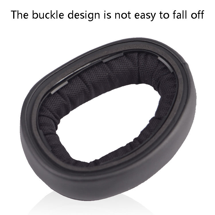 1 Pair Headset Sponge Cover Earmuffs For Sennheiser GSP600 / GSP670 / GSP500 / GSP550 / GSA60(Black) - Earmuff & Pad by PMC TechLife | Online Shopping South Africa | PMC TechLife