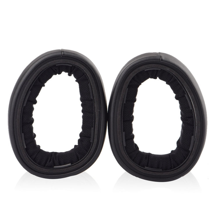 1 Pair Headset Sponge Cover Earmuffs For Sennheiser GSP600 / GSP670 / GSP500 / GSP550 / GSA60(Black) - Earmuff & Pad by PMC TechLife | Online Shopping South Africa | PMC TechLife