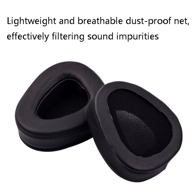 1 Pairs Headphone Sponge Leather Earmuffs For Skullcandy Aviator 2(Black) - Earmuff & Pad by PMC TechLife | Online Shopping South Africa | PMC TechLife