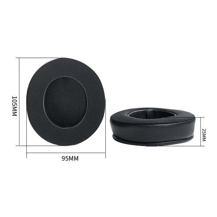 2 PCS Ice Feeling Gel Earmuffs Sponge Sleeve Earmuffs Are Suitable for Razer Meng Cat Pink Crystal Edition Beihai Giant Monster V2 RGB Symphony Headphones(Gray) - Earmuff & Pad by PMC TechLife | Online Shopping South Africa | PMC TechLife