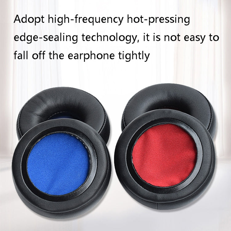 1 Pairs Headphone Sponge Cover Headphone Leather Cover For Jabra Revo Wireless, Colour: Black Gray Net - Earmuff & Pad by PMC TechLife | Online Shopping South Africa | PMC TechLife