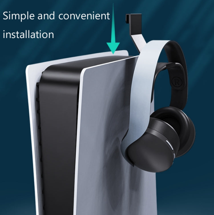 3 Pairs Headphone Handle External Side-Mounted Storage Rack For PS5(Hook) - Holder by PMC TechLife | Online Shopping South Africa | PMC TechLife
