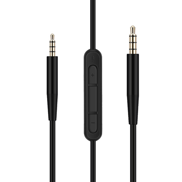 2 PCS 3.5mm To 2.5mm Audio Cable For Bose QC25 / QC35 / Soundtrue / SoundLink / OE2(Black) - Cable & Splitter by PMC TechLife | Online Shopping South Africa | PMC TechLife