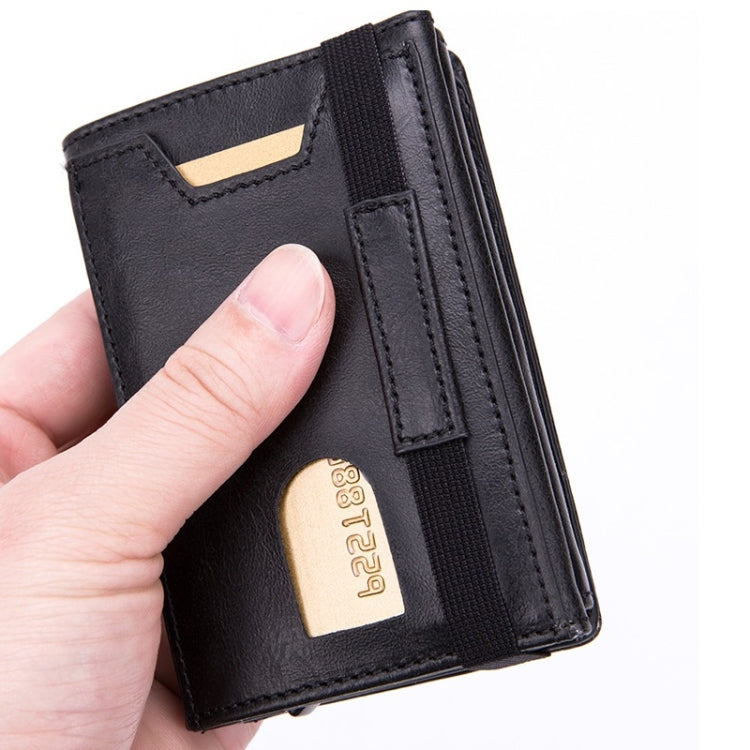 RFID Anti-Theft Aluminum Alloy Card Case(Mad Horse Blue) - free shipping - PMC TechLife - Order now!