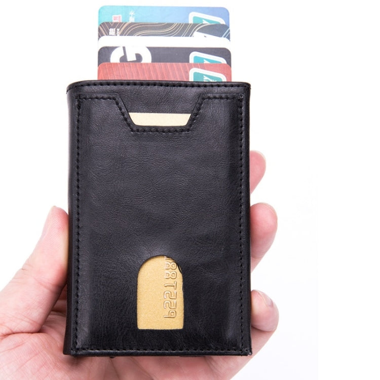 RFID Anti-Theft Aluminum Alloy Card Case(Carbon Fiber Black) - free shipping - PMC TechLife - Order now!