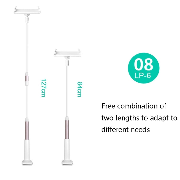 LP-6 Tablet Mobile Phone Lazy Bracket Detachable Bed Bracket, Style: Three-stage (Blue) - Lazy Bracket by PMC TechLife | Online Shopping South Africa | PMC TechLife