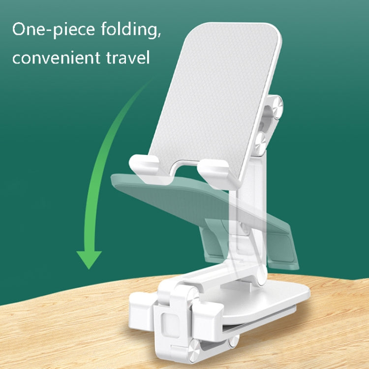 CYX-PH2 Mobile Phone Tablet Desktop Bracket Folding Telescopic Phone Bracket(Green) - Desktop Holder by PMC TechLife | Online Shopping South Africa | PMC TechLife