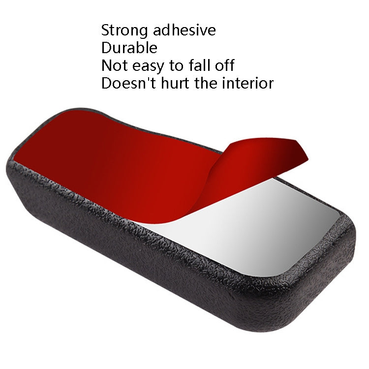 3 Pairs Car Driving Control Unit Paste Mobile Phone Holder Adjustable Width Vehicle Navigation Stand(Black) - Car Holders by PMC TechLife | Online Shopping South Africa | PMC TechLife