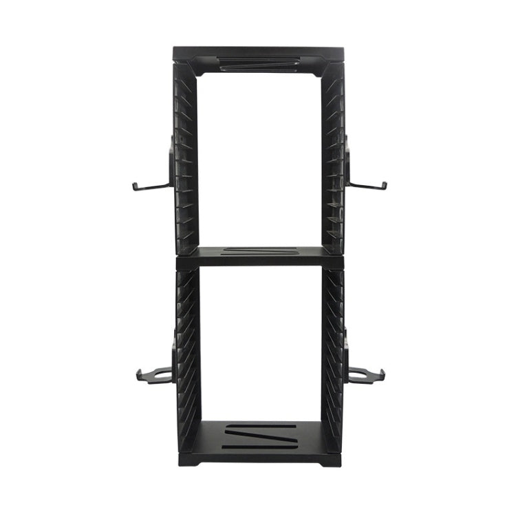 IPLAY Multi-Function Storage Bracket For Gamepad Card And Disc For PS4 / PS5 / Xbox / Switch (Black) - free shipping - PMC TechLife - Order now!