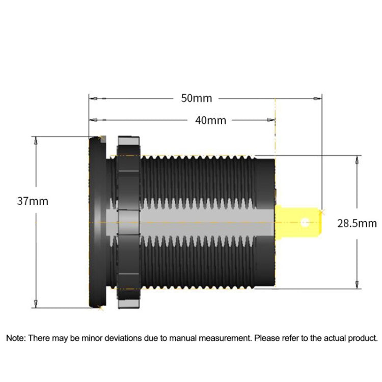 KWG-P1 Car Motorcycle Ship Modified USB Charger 5V 3.1A With Blue LED Lamp Display Waterproof And Dustproof Car Charger - DIY Modified Charger by PMC TechLife | Online Shopping South Africa | PMC TechLife