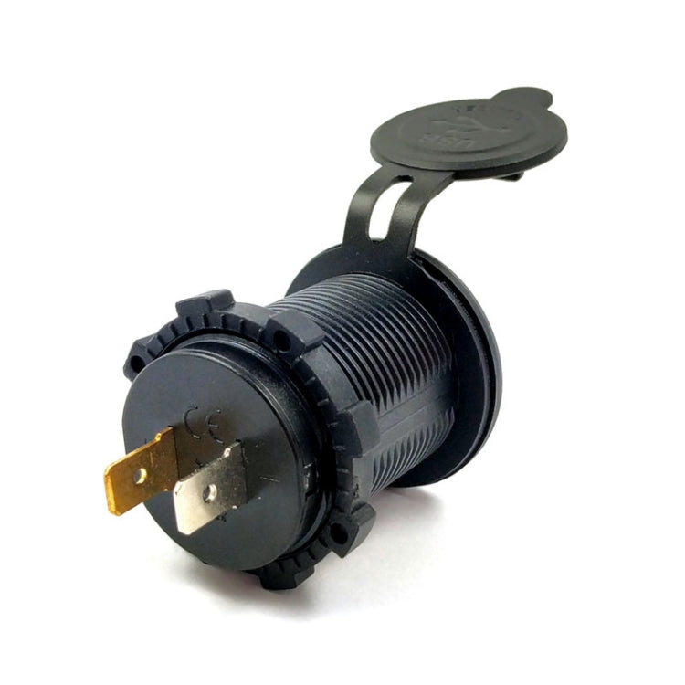 KWG-P1 Car Motorcycle Ship Modified USB Charger 5V 3.1A With Blue LED Lamp Display Waterproof And Dustproof Car Charger - DIY Modified Charger by PMC TechLife | Online Shopping South Africa | PMC TechLife