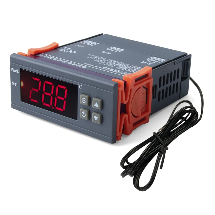 MH-1210W Digital LCD Temperature Controller Thermocouple Thermostat Regulator with Sensor Termometer, Temperature Range: -50 to 110 Degrees Celsius - Thermostat & Thermometer by PMC TechLife | Online Shopping South Africa | PMC TechLife