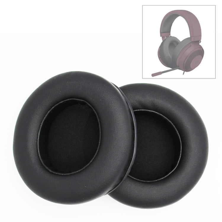 1 Pair Thicken Sponge Headset Set 90mm Earmuffs For Kraken 7.1 V2 Pro(Black) - Earmuff & Pad by PMC TechLife | Online Shopping South Africa | PMC TechLife