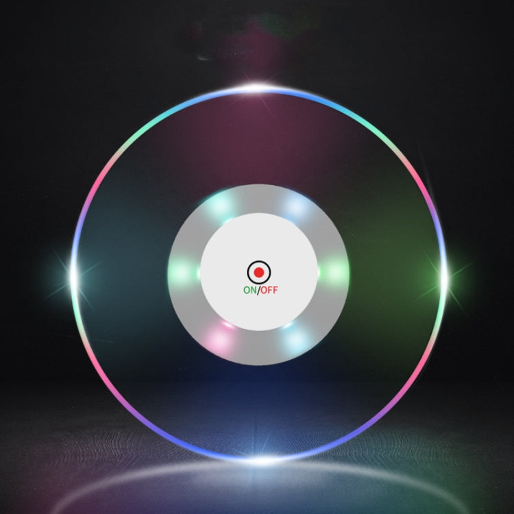 LED Flashing Coaster Bar KTV Cocktail Base Light Luminous Coaster(Upgrade Anti-slip Round Color Light) - Insulation by PMC TechLife | Online Shopping South Africa | PMC TechLife | Buy Now Pay Later Mobicred