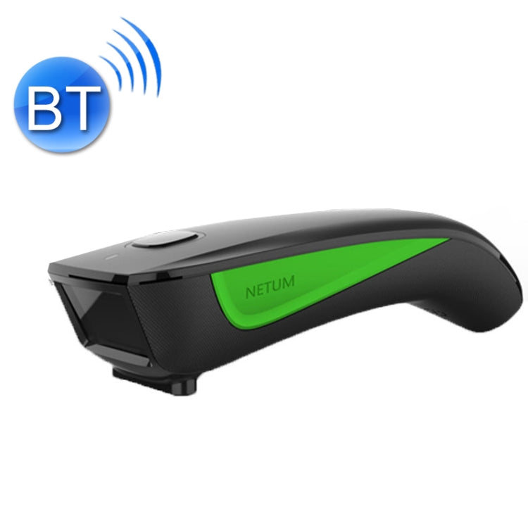 NETUM C750 Wireless Bluetooth Scanner Portable Barcode Warehouse Express Barcode Scanner, Model: C740 One-dimensional - free shipping - PMC TechLife - Order now!