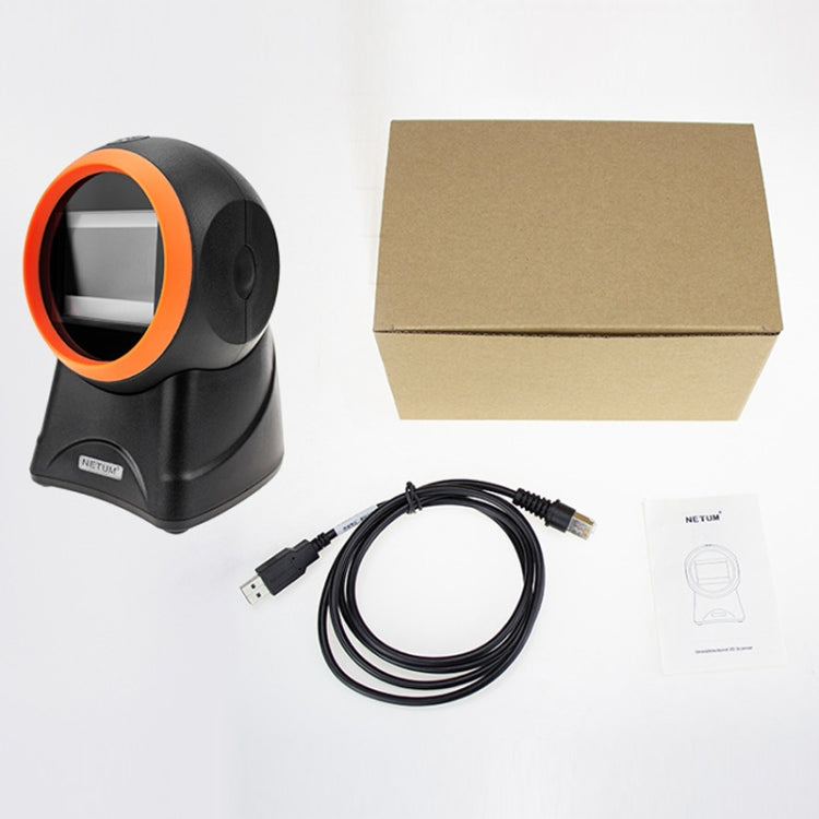 NETUM 2050 Supermarket Cashier Barcode QR Code Scanner Desktop Vertical Scanner, Specification��� Enhanced Version - free shipping - PMC TechLife - Order now!