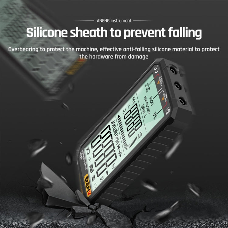 ANENG 620A Full Screen Smart Digital Multimeter(Red) - free shipping - PMC TechLife - Order now!