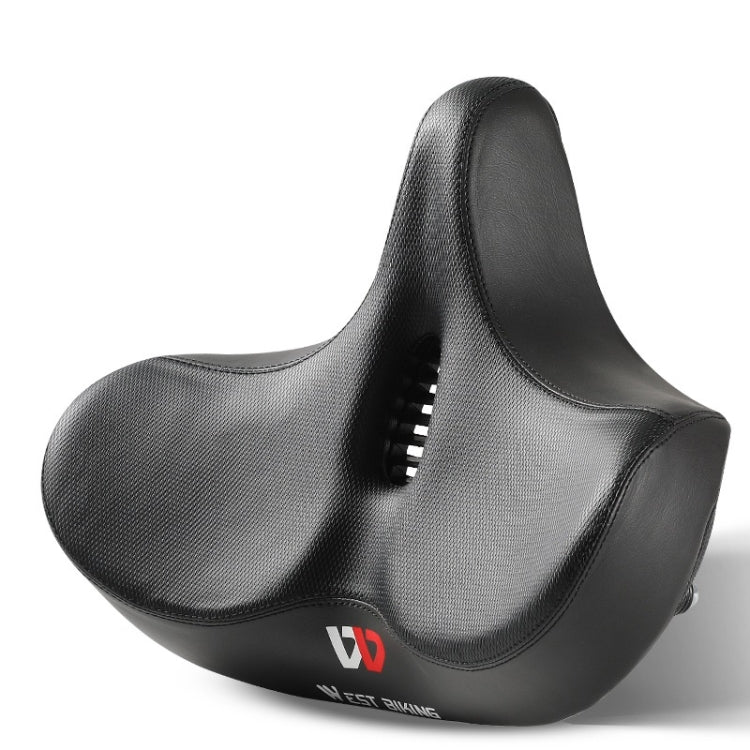 WEST BIKING Bicycle Riding Big Butt Comfortable Saddle(Black Hollow Windshield) - free shipping - PMC TechLife - Order now!