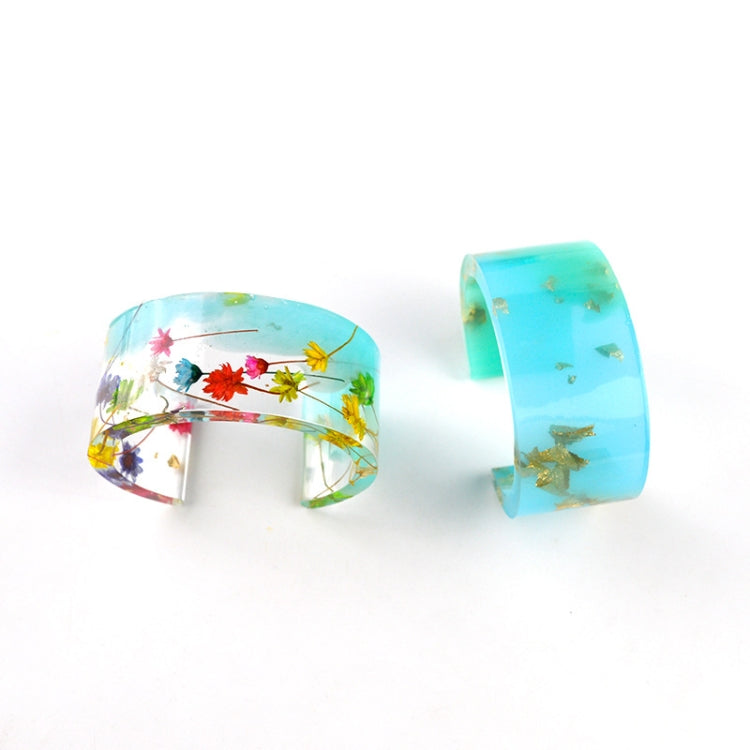 C Type Bracelet Half-Opening Mould DIY Crystal Epoxy Silicone Mould(MD1005) - Arts & Crafts by PMC TechLife | Online Shopping South Africa | PMC TechLife