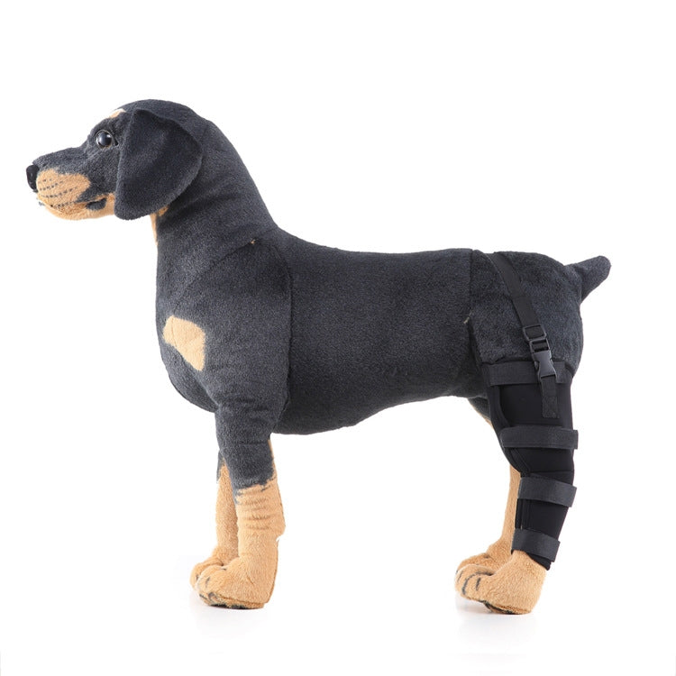 HJ19 Pet Surgery Rehabilitation Back Leg Protector Walking Aids, Size: S(Black Left Back Leg) - free shipping - PMC TechLife - Order now!