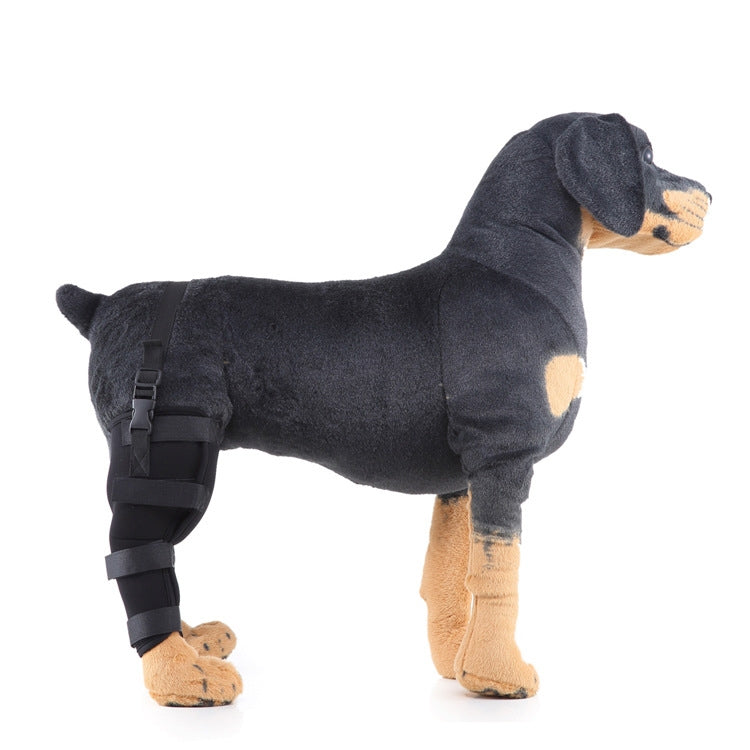 HJ19 Pet Surgery Rehabilitation Back Leg Protector Walking Aids, Size: S(Black Right Back Leg) - Pet Care by PMC TechLife | Online Shopping South Africa | PMC TechLife