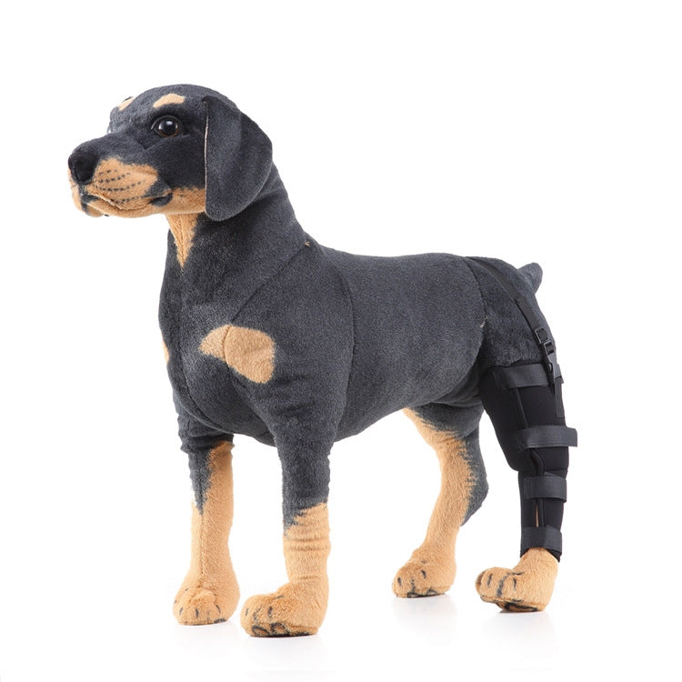 HJ19 Pet Surgery Rehabilitation Back Leg Protector Walking Aids, Size: M(Black Left Back Leg) - Pet Care by PMC TechLife | Online Shopping South Africa | PMC TechLife