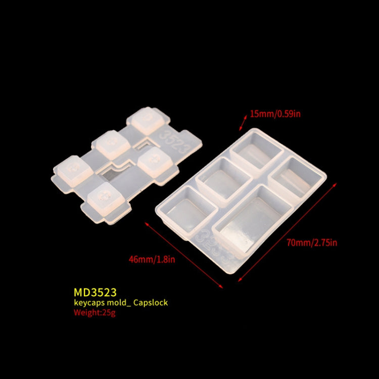 2 PCS DIY Keycap Silicone Mold OEM Mechanical Keyboard Silicone Mold, Style: MD3523 - Arts & Crafts by PMC TechLife | Online Shopping South Africa | PMC TechLife