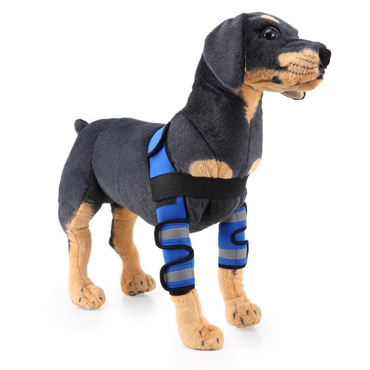 Pet Dog Leg Knee Guard Surgery Injury Protective Cover, Size: M(Anti-glory Model (Blue)) - Pet Care by PMC TechLife | Online Shopping South Africa | PMC TechLife
