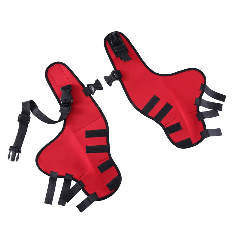 Pet Dog Leg Knee Guard Surgery Injury Protective Cover, Size: S(Red) - Pet Care by PMC TechLife | Online Shopping South Africa | PMC TechLife