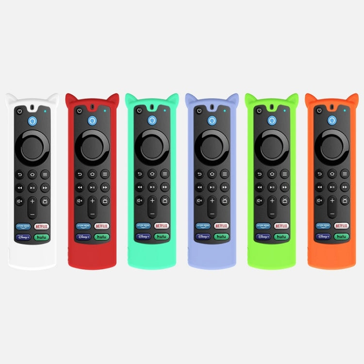 2 PCS Y26 Remote Control Case For Amazon ALEXA Voice Remote 3rd Gen(Luminous Blue) - Remote Control Covers by PMC TechLife | Online Shopping South Africa | PMC TechLife