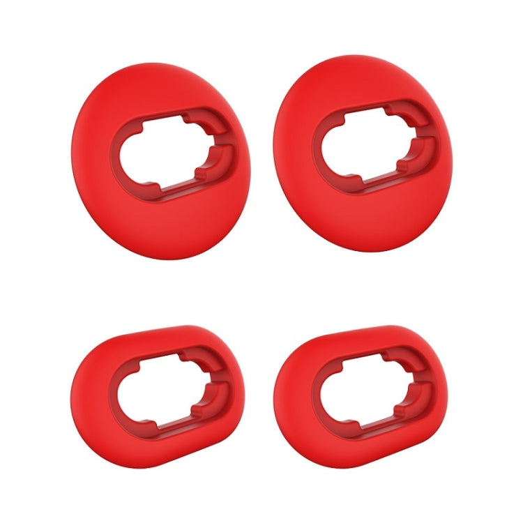 2 Sets Bluetooth Earphone Silicone Earplug Caps For Samsung Galaxy Buds Live(Red-2 Pairs) - Anti-dust & Ear Caps by PMC TechLife | Online Shopping South Africa | PMC TechLife