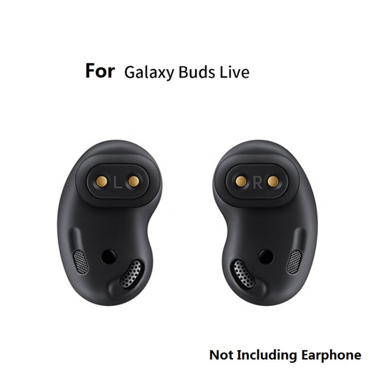 2 Sets Bluetooth Earphone Silicone Earplug Caps For Samsung Galaxy Buds Live(White-2 Pairs) - Anti-dust & Ear Caps by PMC TechLife | Online Shopping South Africa | PMC TechLife