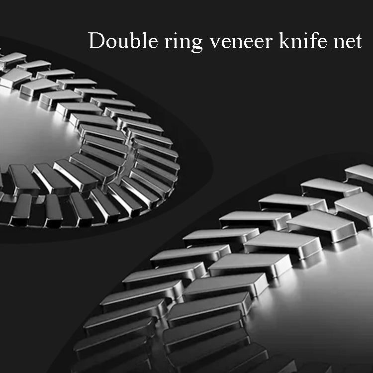 Electric Shaver Rechargeable Razor Intelligent Digital Display Bald Hair Clipper,Style: Blue - free shipping - PMC TechLife - Order now!