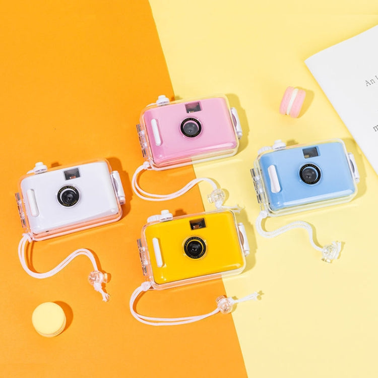 Cute Retro Film Waterproof Shockproof Camera With Disposable Film(All White Shell) - free shipping - PMC TechLife - Order now!