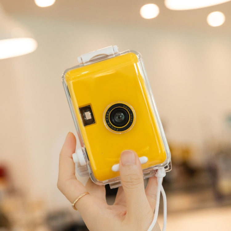 Cute Retro Film Waterproof Shockproof Camera With Disposable Film(All White Shell) - free shipping - PMC TechLife - Order now!