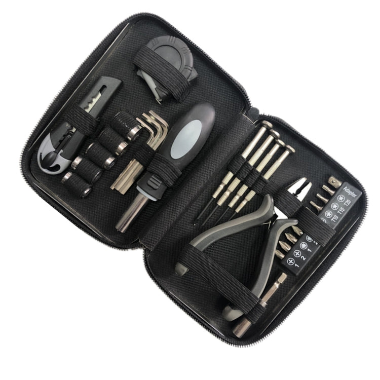 RX311D 27 In 1 Tinplate Box Hardware Tool Socket Screwdriver Wrench Set - free shipping - PMC TechLife - Order now!