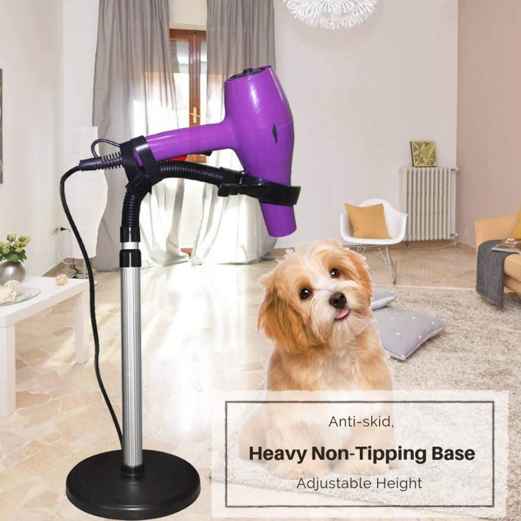 Stainless Steel Hair Dryer Storage Bracket Lazy Hair Dryer Hairdressing Bracket(Landing Models) - Shelf & Hooks by PMC TechLife | Online Shopping South Africa | PMC TechLife