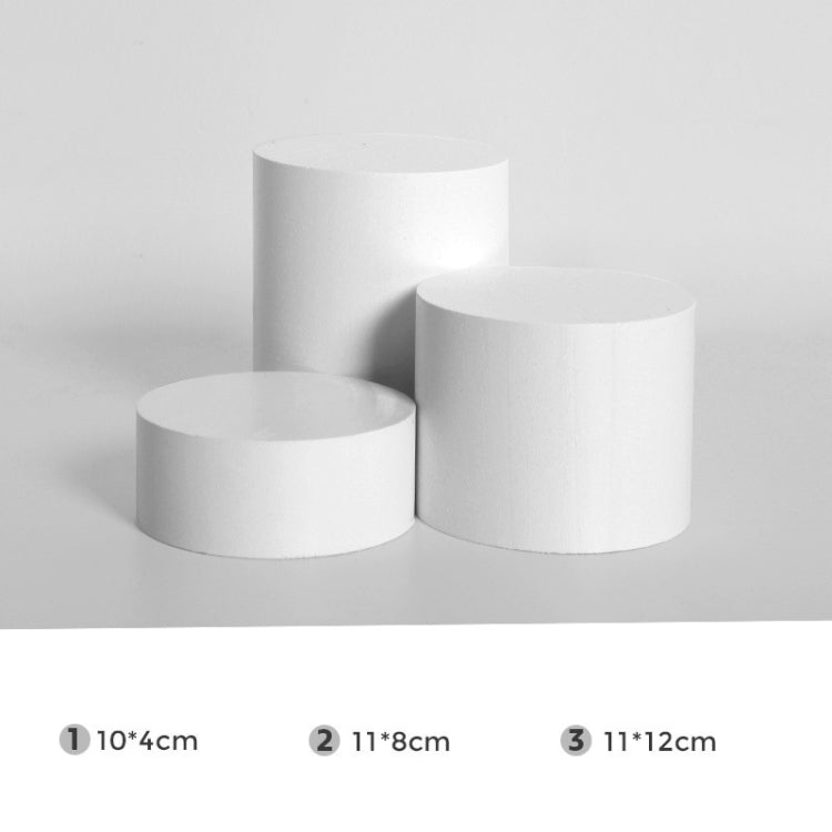 Thick Cylinder Combination  Solid Wood Geometric Polygon Camera Props Creative Photography Ornaments - Wooden Props by PMC TechLife | Online Shopping South Africa | PMC TechLife